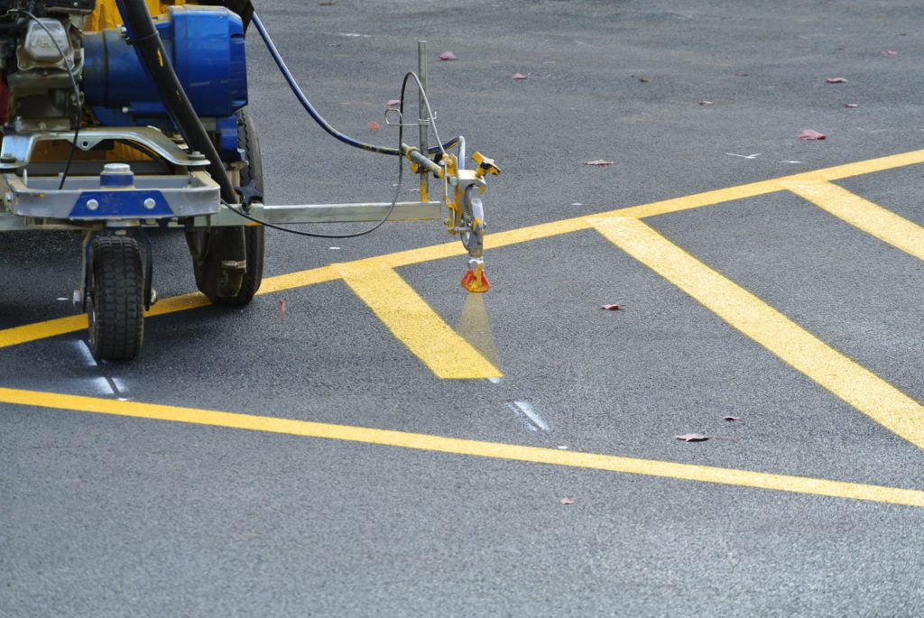 Line Painting Toronto Services Parking lot line painting