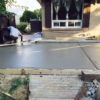 concrete patio