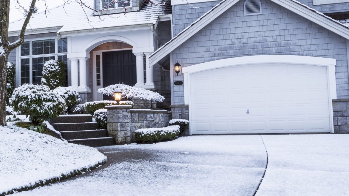 protect your asphalt concrete driveway in the winter